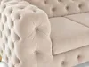 Ecksofa Moet L-Form beige 202x323 cm groß – Wohnlandschaft Produktbild-Vorschau 9