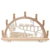 Original Erzgebirge - Holz Schwibbogen Lichterbogen Produktbild-Vorschau 1