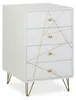 Commode Relaxdays, D x L x H : 86 x 48 x 39 cm, 4 tiroirs, Voir les images du produit 9