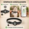AirTag Halsband Katze, verstellbares Katzenhalsband mit Produktbild-Vorschau 3