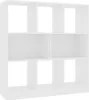 vidaXL Bibliothèque blanche 97,5×29,5×100 cm Bois composite Voir les images du produit 1