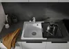 Blanco NAYA 45 Silgranite nero 526572 Anteprima dell’immagine prodotto 7