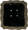 Quadratischer Rattan Drypot von Naturn Living™ - 25 x 25 x Produktbild-Vorschau 3