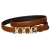 Joop! Damen Ledergürtel 2,0 cm Belt NOS Leder dünner Gürtel Produktbild-Vorschau 3