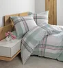 Janine Mako-Satin Bettwäsche moments 98119 grün rosa Produktbild-Vorschau 5