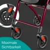 ELONEO Wohnungsrollator 54cm breit, faltbar und leicht, Produktbild-Vorschau 6