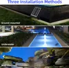 LED solárny reflektor, vodotesný, napájaný solárnou Náhľad obrázku produktu 5