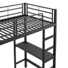 Łóżko piętrowe Flieks 90x200cm z biurkiem i funkcją Podgląd zdjęcia produktu 10