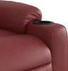 Cloris DesignMöbel Massagesessel mit Aufstehhilfe Weinrot Produktbild-Vorschau 10