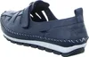 Gemini Damen Slipper Leder Flechtoptik Klettverschluss Produktbild-Vorschau 13