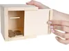 Creative Deco Dřevěná pokladnička na peníze 9,5 x 9,5 x 9 Náhled obrázku produktu 5