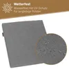 Herlag Sunny Hockerauflage 48x48x4 cm – wetterfest, Produktbild-Vorschau 5