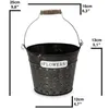 Zinkeimer, Blumentopf in Antik-Optik Produktbild-Vorschau 2