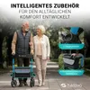 Helavo Leichtgewicht Rollator aus Aluminium faltbar mit Produktbild-Vorschau 8