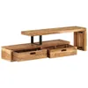 vidaXL Support TV (118-200) x 30 x 40 cm en bois massif Voir les images du produit 2