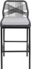 2er-Set Rope-Barhocker MCW-O21, Outdoor Sitzpolster Produktbild-Vorschau 3