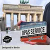 LANOLU retro Blechschild OPAS SERVICE, Schild Werkstatt Produktbild-Vorschau 4