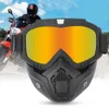 Motorradbrille mit abnehmbarer Maske, Schutzbrille, Produktbild-Vorschau 4