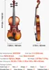 VEVOR violino 1/2, lunghezza braccio 508-558,8 mm, set di Anteprima dell’immagine prodotto 7