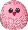 Ty Squish-a-Boos Pinky - hibou rose, 30 cm Voir les images du produit 1
