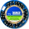 Zebco Bleischrot-Sortiment grob - 100g Spaltbleie Produktbild-Vorschau 1