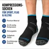 Kompressionssocken Herren & Damen – Sportsocken mit Produktbild-Vorschau 2
