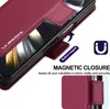 Etui magnétique en cuir pour Samsung Galaxy Z Fold3 5G, Voir les images du produit 6