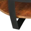 Tavolino 65x65x32 cm in legno massiccio di acacia Anteprima dell’immagine prodotto 20