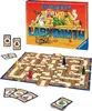 A Ravensburger Labyrinth board game box and game board are displayed. Produktbild-Vorschau
