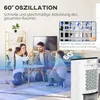 HOMCOM Mobile Luftkühler 3 in 1 Ventilator mit 3 Stufen 60° Produktbild-Vorschau 8