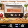 COSTWAY Elektrischer Pizzaofen Indoor, Pizza Oven erhitzt Produktbild-Vorschau 6