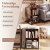 Supporto per giradischi COSTWAY, tavolino per dischi con Anteprima dell’immagine prodotto 4