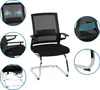 hjh OFFICE Freischwinger mit Armlehnen INVENTOR V Stoff / Produktbild-Vorschau 2