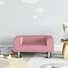 vidaXL Kindersofa Rosa 50x40x26,5 cm Samt -  Baby- & Produktbild-Vorschau 9