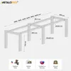 MetaloPro Etamin Extreme Long Stolové nohy kovové, stabilné Náhľad obrázku produktu 3