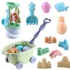 Woopie Green Sand Spielset mit Wagen, 13-teilig, biologisch Produktbild-Vorschau 13