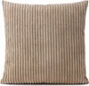 Kissenhülle - Taupe - 50 x 50 cm - mit Reißverschluss - Produktbild-Vorschau 3