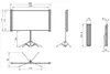celexon Dual-Format Stativleinwand Mobil Expert 4:3/16:10 - Produktbild-Vorschau 7