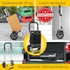ELONEO Einkaufstrolley klappbar, Einkaufswagen mit Produktbild-Vorschau 3