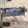 INONEFT Bett 160x200cm mit 4 Schubladen, Doppelbett Produktbild-Vorschau 4