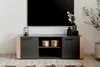 finori TV-Board Cento 56A anthrazit Nachbildung Artisan Oak Produktbild-Vorschau 7