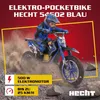 HECHT 54502 Elektro Pocketbike | Blau | bis 25km/h | 500W | Produktbild-Vorschau 2