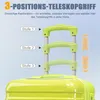 Gepäckset 4-teiliges mit Zahlenschloss, multidirektionale Produktbild-Vorschau 7