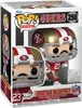 A Funko Pop! vinyl figure of Christian McCaffrey in his San Francisco 49ers uniform, displayed in its original packaging. Produktbild-Vorschau