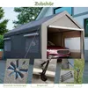 Carport Garage Zelt 3 x 6 m, Winterfestes Lagerzelt mit Produktbild-Vorschau 3