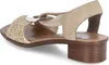 Rieker Damen Sandale Sandalette Karree Bastoptik Stretch Produktbild-Vorschau 17