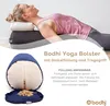 Yoga Bolster BASIC Dinkel aubergine | Dinkelhülsen Produktbild-Vorschau 8