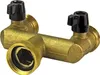 Wasserverteiler 2-fach 1" Messing Produktbild-Vorschau 2