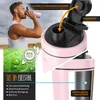Arendo Protein Shaker Edelstahl, Eiweißshaker 750 ml, Produktbild-Vorschau 3