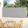 Vidaxl Gartenbildschirm ausziehbar 100x300 cm Grau Anteprima dell’immagine prodotto 2